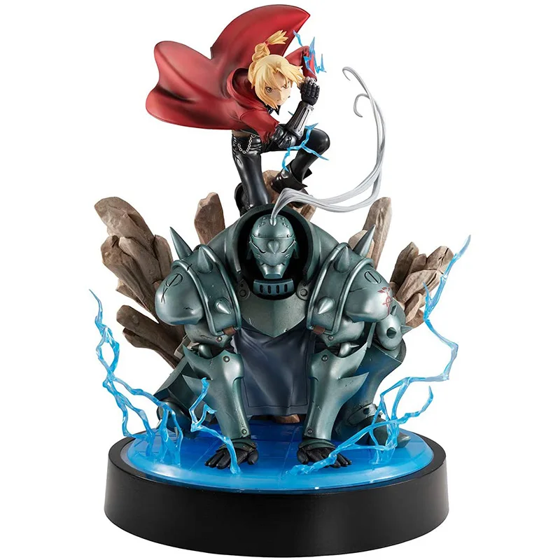 Megahouse Стальной алхимик Эдвард и Альфонс Элрик драгоценный камень серии ПВХ