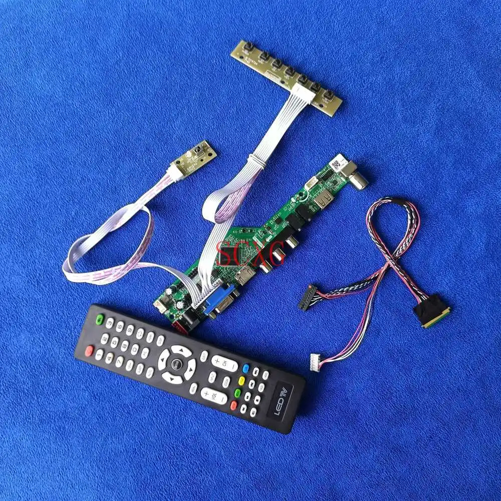 Матричный контроллер 1280*720, плата с HDMI-совместимым VGA USB AV для B101EW01/B101EW02, аналоговый сигнал LVDS, 40-контактный светодиодный/ЖК-дисплей, комплект ...
Матричный контроллер 1280*720, плата с HDMI-совместимым VGA USB AV для B101EW01/B101EW02, аналоговый сигнал LVDS, 40-контактный светодиодный/ЖК-дисплей, комплект ...