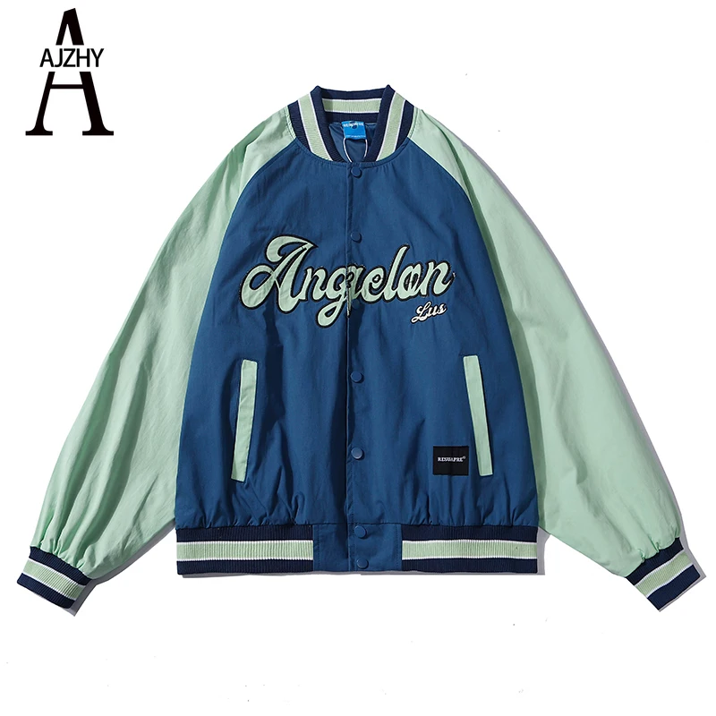 2021 Fashion Baseball Jacket for Men Japanese Streetwear Varsity Jacket Harajuku Hip Hop Bomber Jacket Outerwear Couple Clothes
2021 Fashion Baseball Jacket for Men Japanese Streetwear Varsity Jacket Harajuku Hip Hop Bomber Jacket Outerwear Couple Clothes