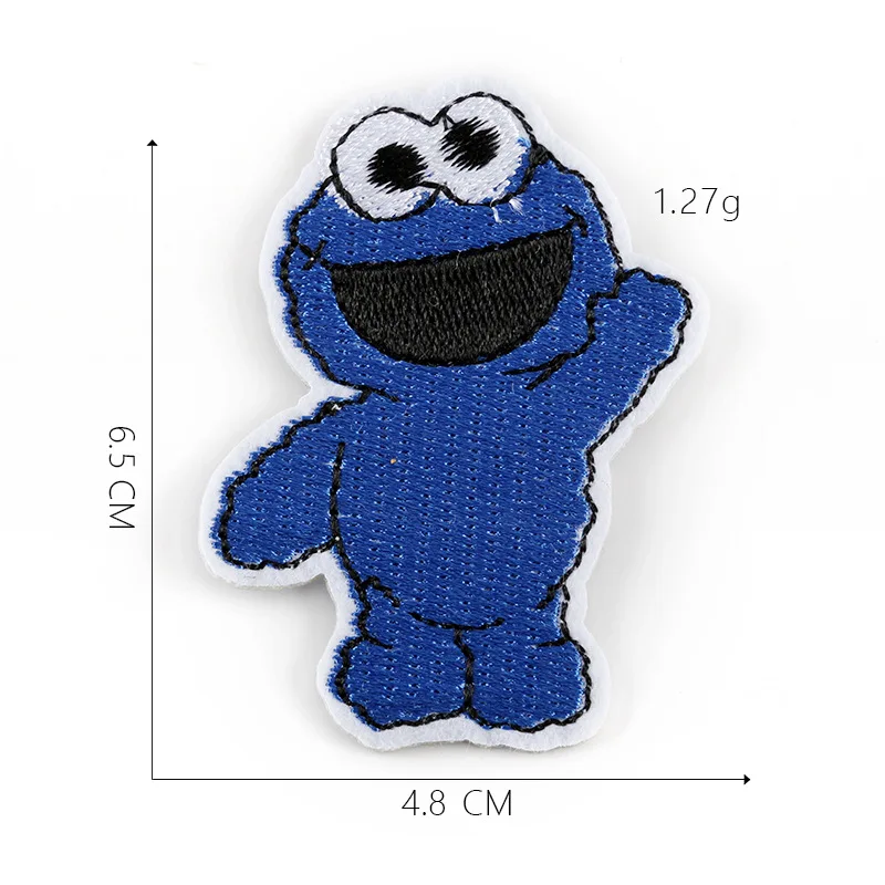 Sesame Street Series For Clothes Iron on Embroidered Patches For Hat Jeans Sticker Sew-on Patch Applique Badge Decor Washable
Sesame Street Series For Clothes Iron on Embroidered Patches For Hat Jeans Sticker Sew-on Patch Applique Badge Decor Washable