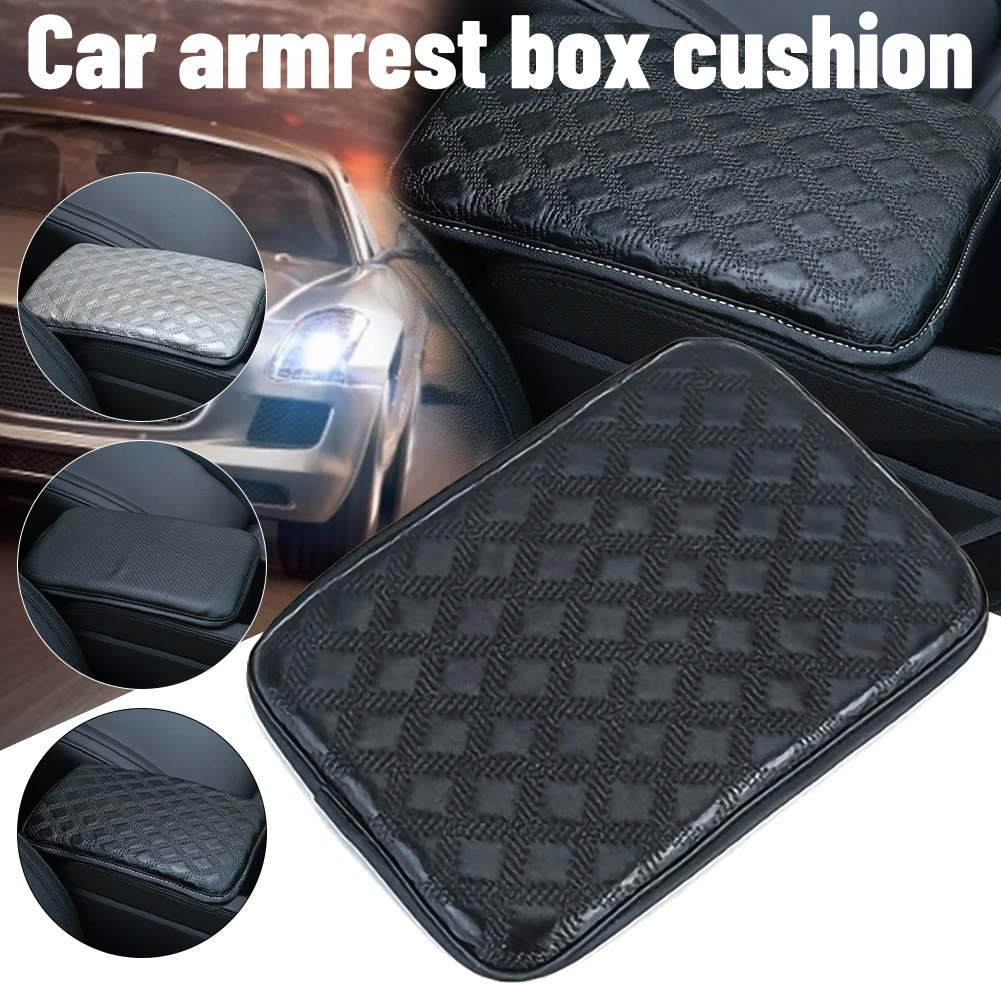1PC Universal Car Armrest Pad Cover Automobiles Car Center Console Armrest Cover PU Leather Cushion Protector Universal Fit
1PC Universal Car Armrest Pad Cover Automobiles Car Center Console Armrest Cover PU Leather Cushion Protector Universal Fit