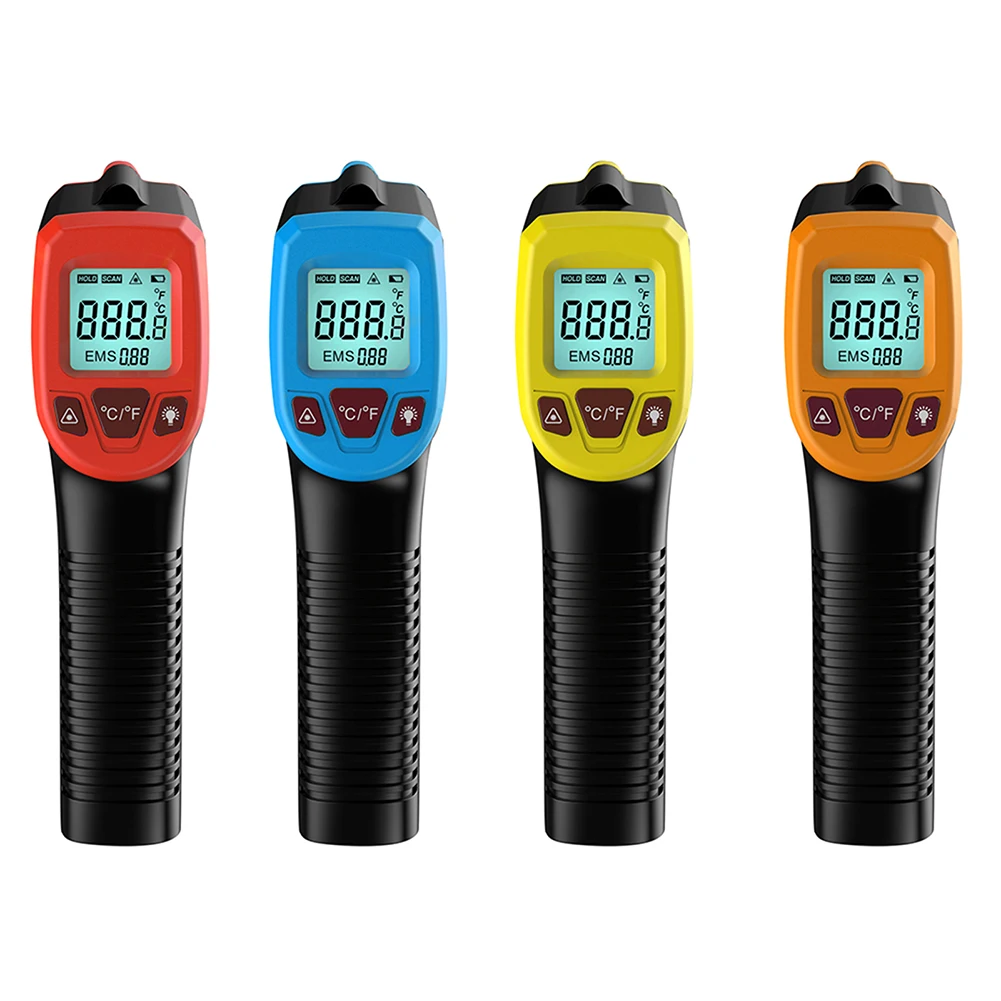 Digital Infrared Thermometer Laser Non-Contact Object Thermometer Temperature Sensor Measurement Tool Non Body Thermometer
Digital Infrared Thermometer Laser Non-Contact Object Thermometer Temperature Sensor Measurement Tool Non Body Thermometer