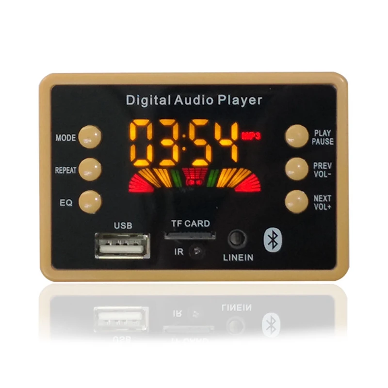 Беспроводной Bluetooth MP3 декодер плата декодирования модуль 12 В USB MP3-плеер WMA WAV