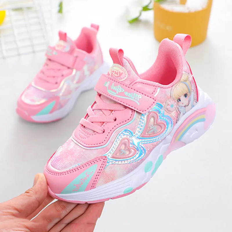 Girls Princess Sneaker Spring Autumn Cartoon Students Casual Shoes Girls Sports Shoes Children's Kids Soft-Soled Non-Slip Shoes
Girls Princess Sneaker Spring Autumn Cartoon Students Casual Shoes Girls Sports Shoes Children's Kids Soft-Soled Non-Slip Shoes