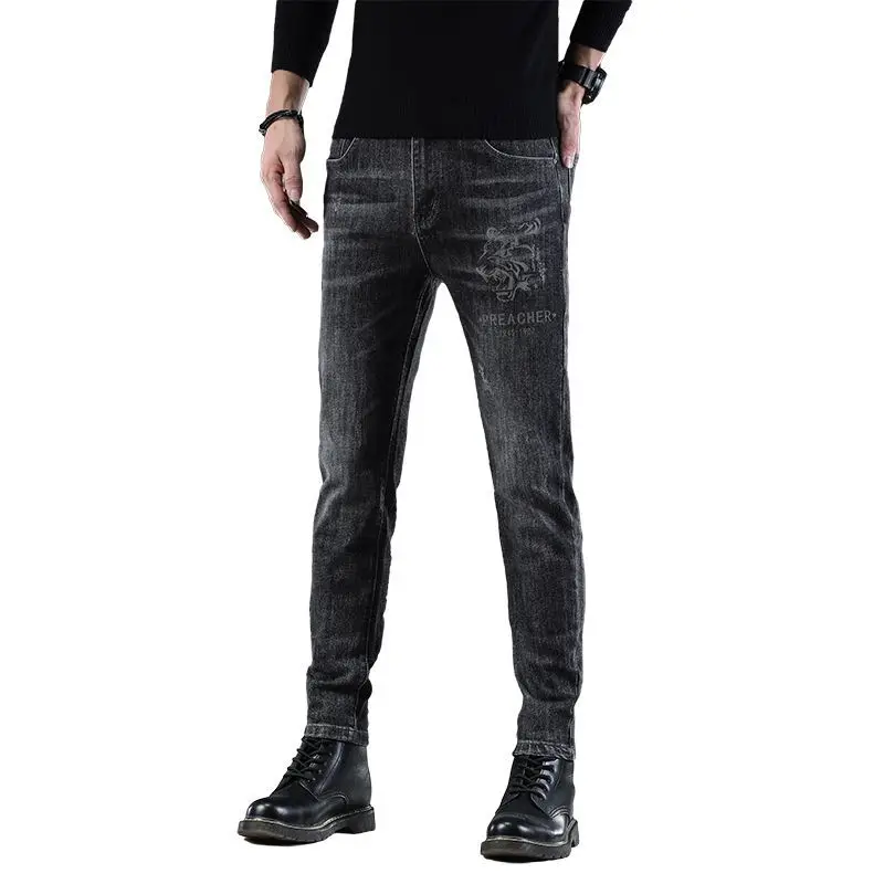Jeans Men's Autumn Straight Slim Pins 2022 Autumn New Casual Pants Korean Version Of The Trend Men's Long Pants
Jeans Men's Autumn Straight Slim Pins 2022 Autumn New Casual Pants Korean Version Of The Trend Men's Long Pants