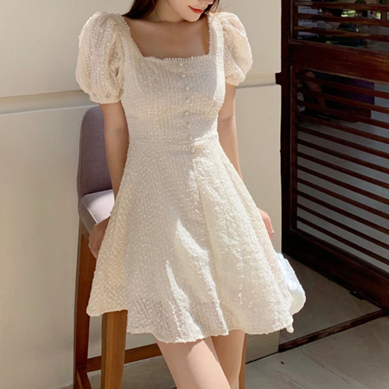 Wenfly Women Dress Boho Puff Sleeve Square Neck Chiffon A-line Vestido Ladies Femme Party Streetwear Beach Summer Mini Vestido
Wenfly Women Dress Boho Puff Sleeve Square Neck Chiffon A-line Vestido Ladies Femme Party Streetwear Beach Summer Mini Vestido