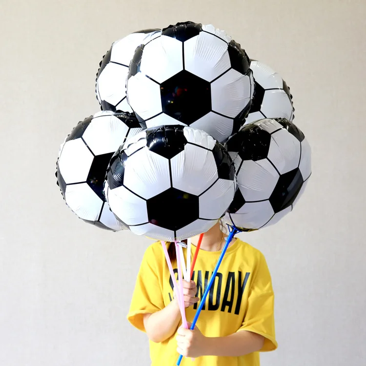 1 шт. 18 дюймов плотные футбольные мячи 12 г латексные шары украшение для дня