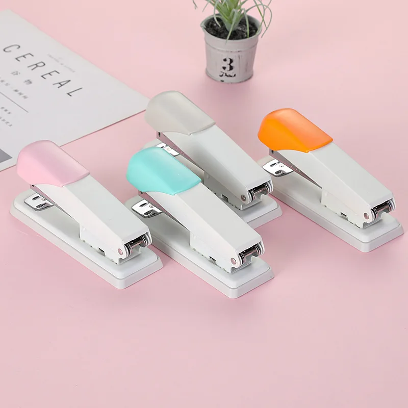 Classic stapler Manual office accessories bookbinding Many colors book binding machine Stationery Office Supply Business stapler
Classic stapler Manual office accessories bookbinding Many colors book binding machine Stationery Office Supply Business stapler