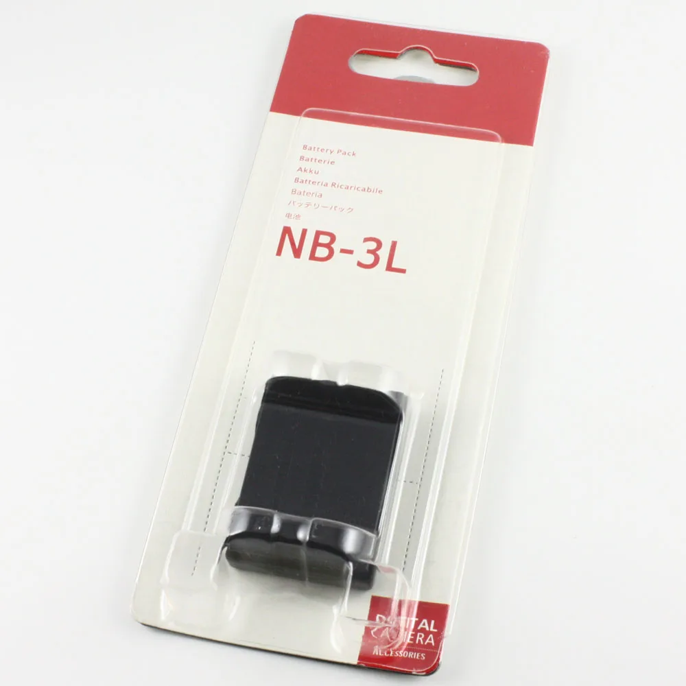 

NB-3L NB3L Battery for Canon Powershot SD550 SD500 SD110 SD100 SD10 Digital IXUS 700 750 i5 Digital 30 600 D20 D30