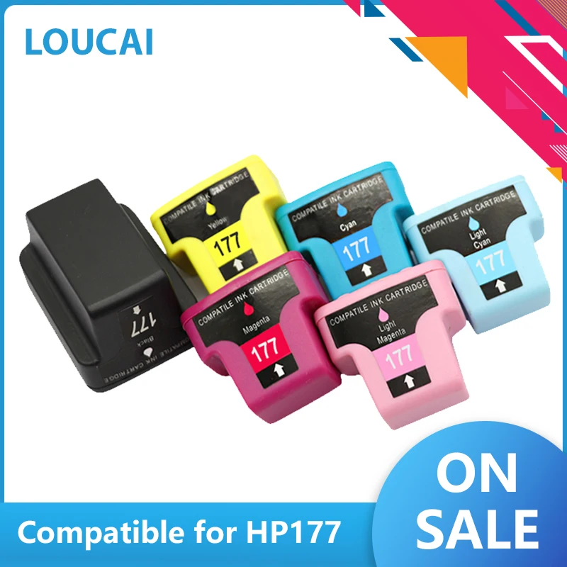 Картриджи для принтера hp177, Luocai, совместимые с hp177, C5140, C5150, C5180, D7145, D7155, D7160, D7163, D7345, D7355, C5183, C5185
Картриджи для принтера hp177, Luocai, совместимые с hp177, C5140, C5150, C5180, D7145, D7155, D7160, D7163, D7345, D7355, C5183, C5185