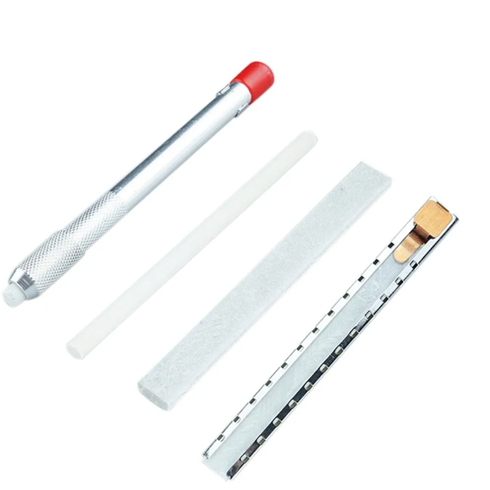 4pcs Soapstone Marker Pencil And Refill Set Drawing & Marking Tools Talcum Slate Marking Tools Talcum Slate Marker Pens Pencil
4pcs Soapstone Marker Pencil And Refill Set Drawing & Marking Tools Talcum Slate Marking Tools Talcum Slate Marker Pens Pencil