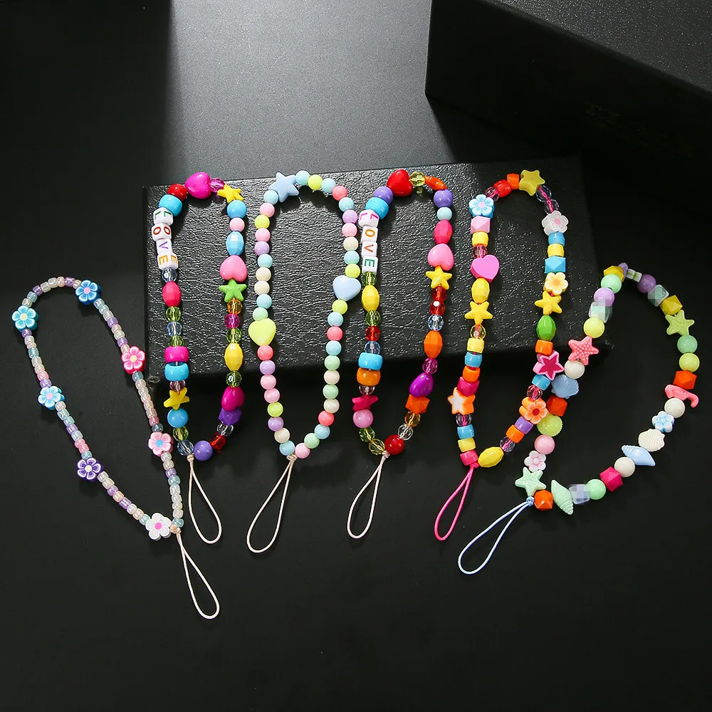 Mobile Phone Accessory Straps Neck Mobile Phone Straps Bead Hanging Chain For Phone Mobile Phone Cord Boho Ornament Mult Color
Mobile Phone Accessory Straps Neck Mobile Phone Straps Bead Hanging Chain For Phone Mobile Phone Cord Boho Ornament Mult Color