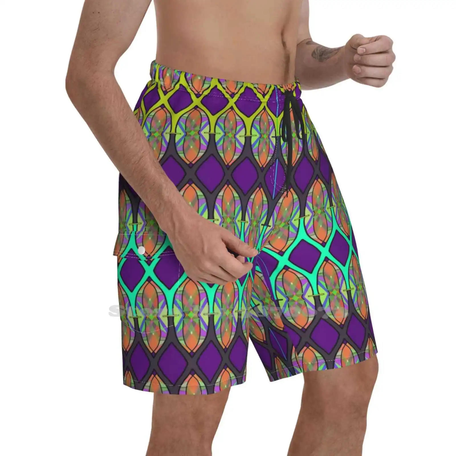 Abstract 13 Summer Pants Casual Shorts Male Streetwear Quinatzin Quinamo Abstract Retro Vintage Pattern
Abstract 13 Summer Pants Casual Shorts Male Streetwear Quinatzin Quinamo Abstract Retro Vintage Pattern