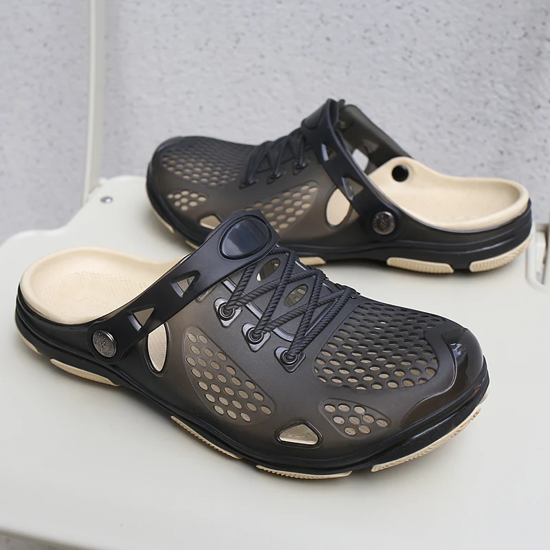 2021 Summer Men's Outdoor Anti Slip Casual Sandals Fashion Trend Breathable Slippers Hole Shoes Lightweight Sports Beach Shoes
2021 Summer Men's Outdoor Anti Slip Casual Sandals Fashion Trend Breathable Slippers Hole Shoes Lightweight Sports Beach Shoes