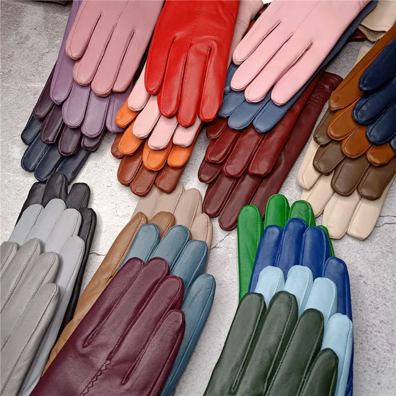 Cashmere Gloves Keep Warm Mittens Leather For Woman Fashion Winter Womens Gloves Sheepskin Bow Female Guante Hand Glove
Cashmere Gloves Keep Warm Mittens Leather For Woman Fashion Winter Womens Gloves Sheepskin Bow Female Guante Hand Glove