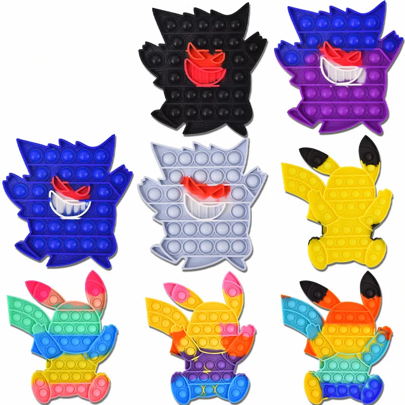 Kawaii Пикачу Pokemon Gengar фиджет-игрушки простой диммер антистресс пузырьки сжимаемые сенсорные детские игрушки антистрессовые игрушки
Kawaii Пикачу Pokemon Gengar фиджет-игрушки простой диммер антистресс пузырьки сжимаемые сенсорные детские игрушки антистрессовые игрушки