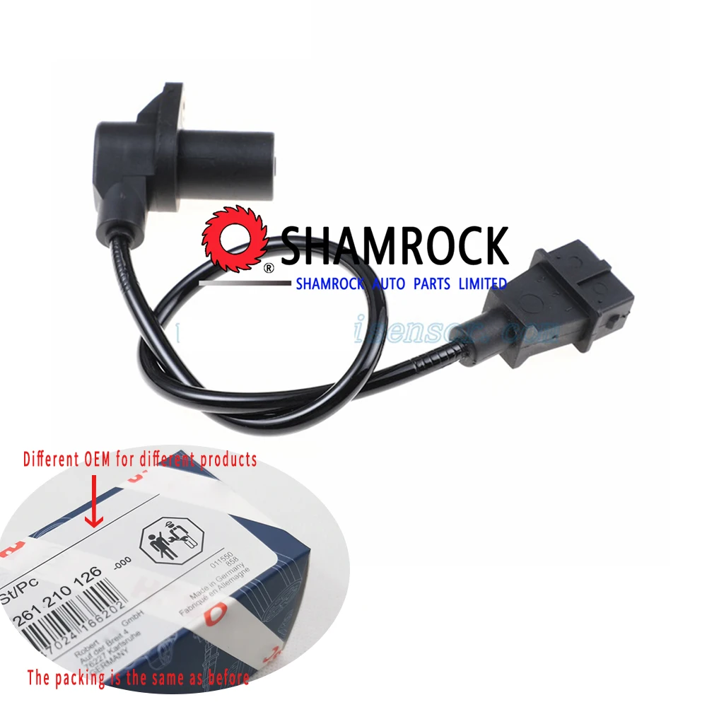 Crankshaft Position Sensors CPS OEM 0 281 002 206 0281002206 2260193 04218699 421 8699,64 MT 348 M 50 10 437 074 for RRENAULT
Crankshaft Position Sensors CPS OEM 0 281 002 206 0281002206 2260193 04218699 421 8699,64 MT 348 M 50 10 437 074 for RRENAULT
