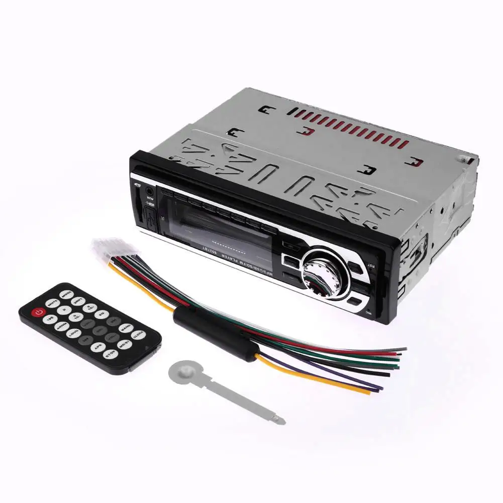 1 DIN Bluetooth Car Stereo Radio Remote Control Multifunction player EQ/MP3/WMA 12V MP3 Player FM/SD/USB/AUX Audio Stereo
1 DIN Bluetooth Car Stereo Radio Remote Control Multifunction player EQ/MP3/WMA 12V MP3 Player FM/SD/USB/AUX Audio Stereo