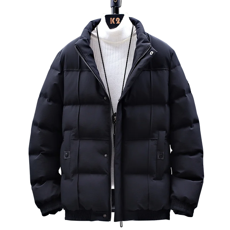 2021 Winter Men Parka Big Pockets Casual Jacket Male Stand Collar Solid Thicken Warm Zipper Mens Outwear Coats Plus Size 4XL 3XL
2021 Winter Men Parka Big Pockets Casual Jacket Male Stand Collar Solid Thicken Warm Zipper Mens Outwear Coats Plus Size 4XL 3XL