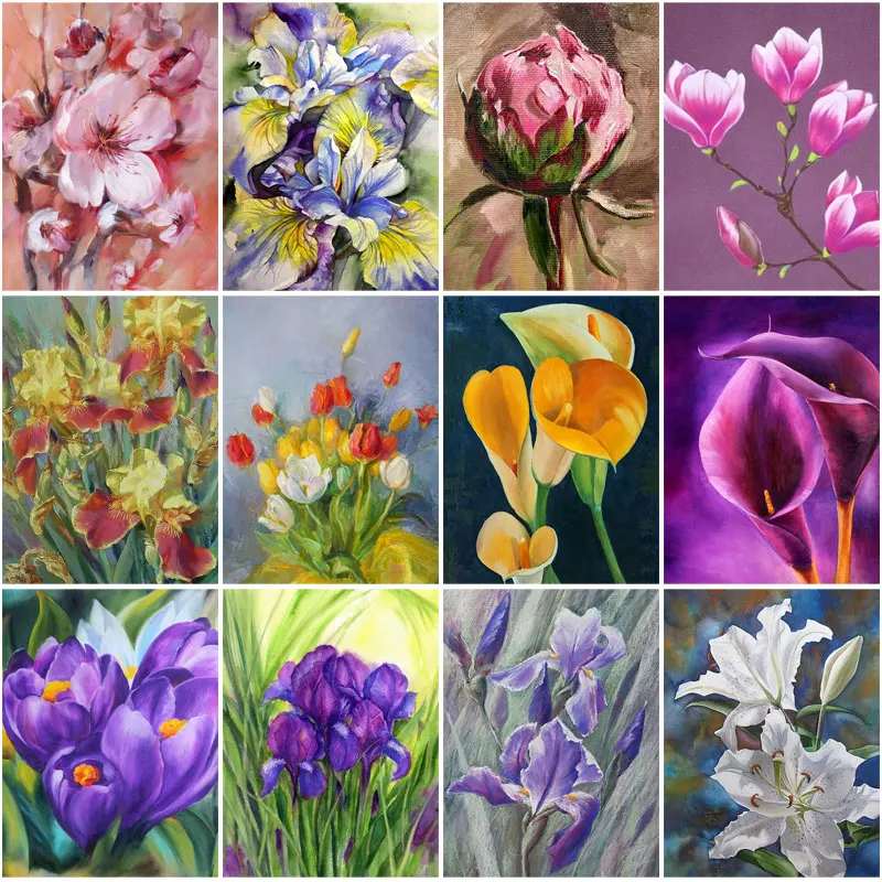 5D Diamond Painting Diy Flower Full Round/square Diamond Different Color Flower Diamond Embroidery Home Decoration Gifts
5D Diamond Painting Diy Flower Full Round/square Diamond Different Color Flower Diamond Embroidery Home Decoration Gifts