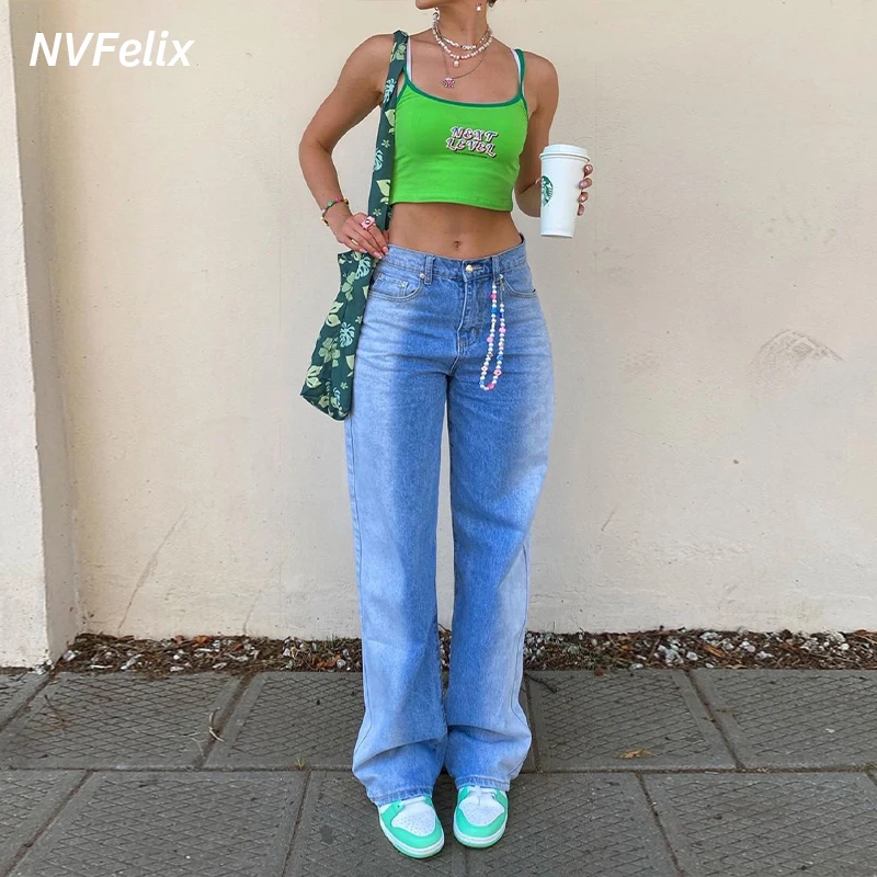 2021 Fashion Straight Leg Jeans Women Gradient Denim Loose Y2k Jean Pants Mom Streetwear Cotton Baggy Jeans High Waist Trousers
2021 Fashion Straight Leg Jeans Women Gradient Denim Loose Y2k Jean Pants Mom Streetwear Cotton Baggy Jeans High Waist Trousers