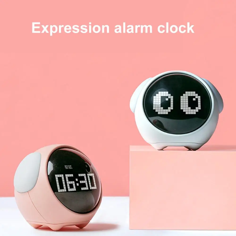 Children Cute Cartoon Alarm Clock Bedroom vice control Night Light Digital Desk light Clocks Home Decoration Clock Kids Gifts
Children Cute Cartoon Alarm Clock Bedroom vice control Night Light Digital Desk light Clocks Home Decoration Clock Kids Gifts
