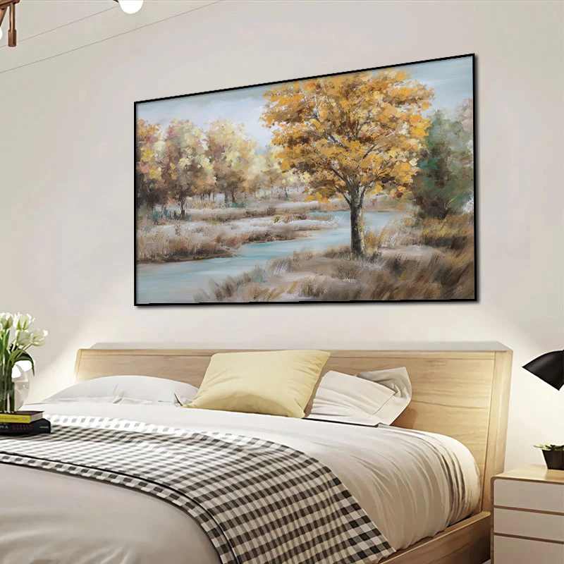 50% Handpainted Tree Landscape Oil Painting Modern Wall Art Picture Print on Canvas Acrylic Paint For Home Living Room Decor
50% Handpainted Tree Landscape Oil Painting Modern Wall Art Picture Print on Canvas Acrylic Paint For Home Living Room Decor