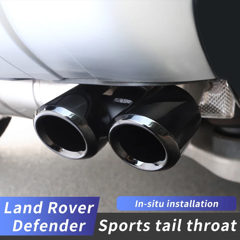 20-22Year Land rover Defender 90 110 accessories Modified Tail Throat Exhaust Pipe Tail Section Noise Reduction Decoration
20-22Year Land rover Defender 90 110 accessories Modified Tail Throat Exhaust Pipe Tail Section Noise Reduction Decoration
