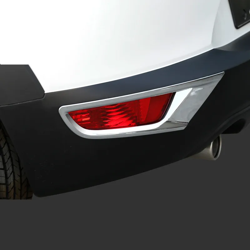 2PCS L/R Chrome Bright Silver Rear Fog Lamp Cover for Mazda CX-3 CX3 2016 2017 Foglight Bumper Reflector Trim
2PCS L/R Chrome Bright Silver Rear Fog Lamp Cover for Mazda CX-3 CX3 2016 2017 Foglight Bumper Reflector Trim