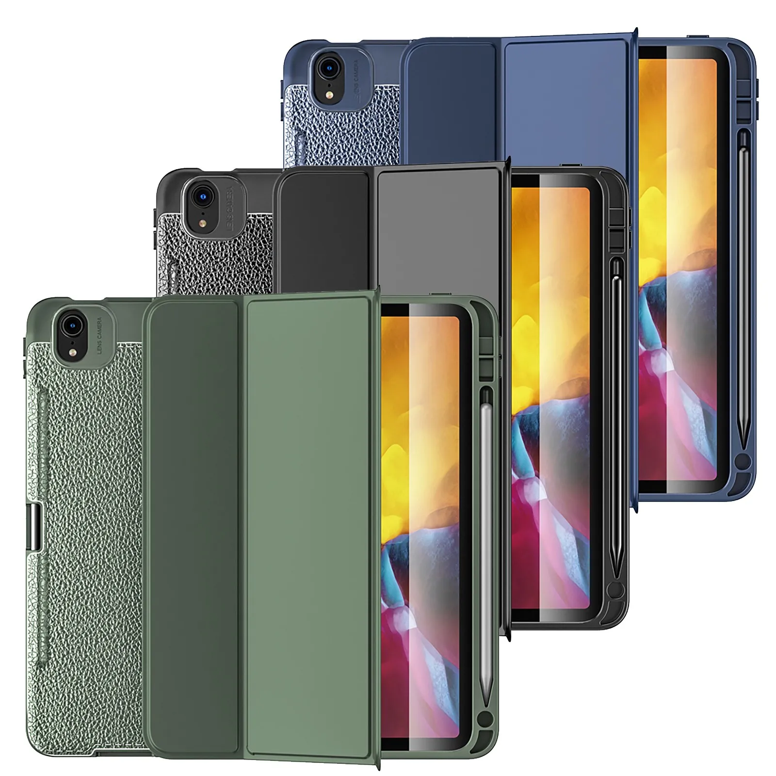 For IPad Air 4th Case 2021newTablet Cover for Ipad Generation 10.9 Smart Case Slim Shell Standing Cover for IPad Pro 11 Tablets
For IPad Air 4th Case 2021newTablet Cover for Ipad Generation 10.9 Smart Case Slim Shell Standing Cover for IPad Pro 11 Tablets