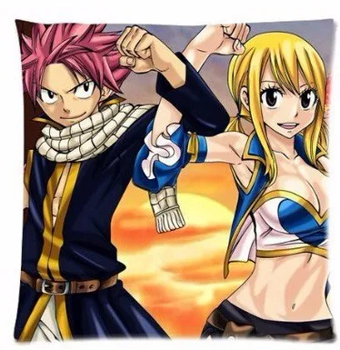 Hot Selling Custom Japanese Anime Cartoon Fairy Tail Natsu and Luccy Throw Square Pillowcase Nice Soft Bedding Pillow Slip
Hot Selling Custom Japanese Anime Cartoon Fairy Tail Natsu and Luccy Throw Square Pillowcase Nice Soft Bedding Pillow Slip
