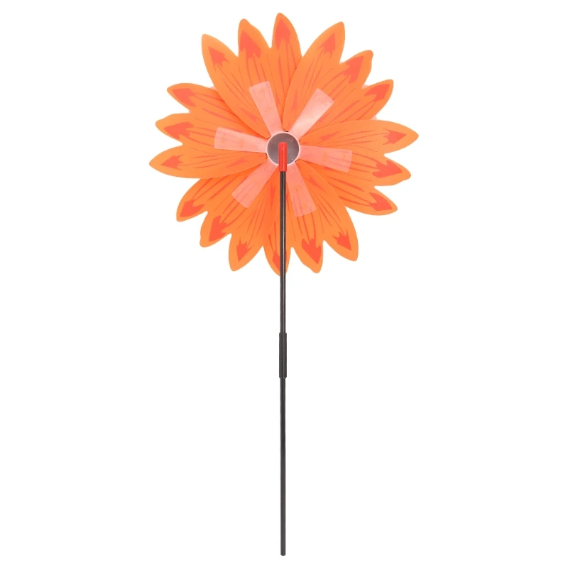 Large Double Layer Sunflower Windmill Wind Spinner Kids Toys Yard Garden Decor Y4QA
Large Double Layer Sunflower Windmill Wind Spinner Kids Toys Yard Garden Decor Y4QA