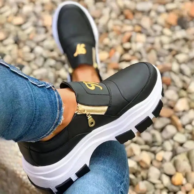 Dropship Women's Wedges Sneakers Vulcanize Shoes Solid Color Shoes Fashion Girls Sport Shoes Woman Sneakers Woman Footwear
Dropship Women's Wedges Sneakers Vulcanize Shoes Solid Color Shoes Fashion Girls Sport Shoes Woman Sneakers Woman Footwear