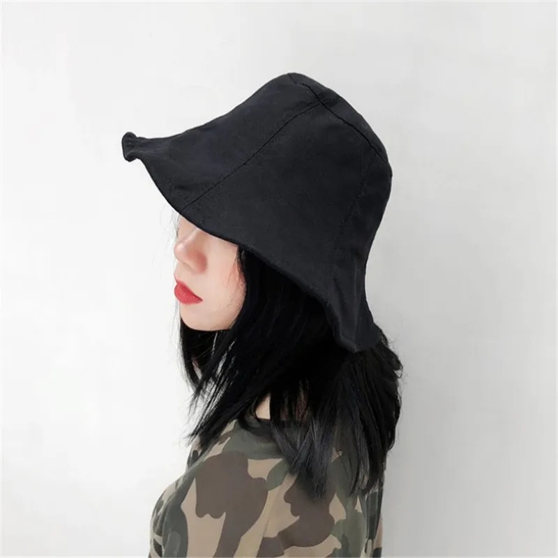 Hat Korean Sun Spring Literary Japanese Folding New Unisex Cotton Bucket Hats Women Summer Sunscreen Hat 2021 New Fishman Hat
Hat Korean Sun Spring Literary Japanese Folding New Unisex Cotton Bucket Hats Women Summer Sunscreen Hat 2021 New Fishman Hat