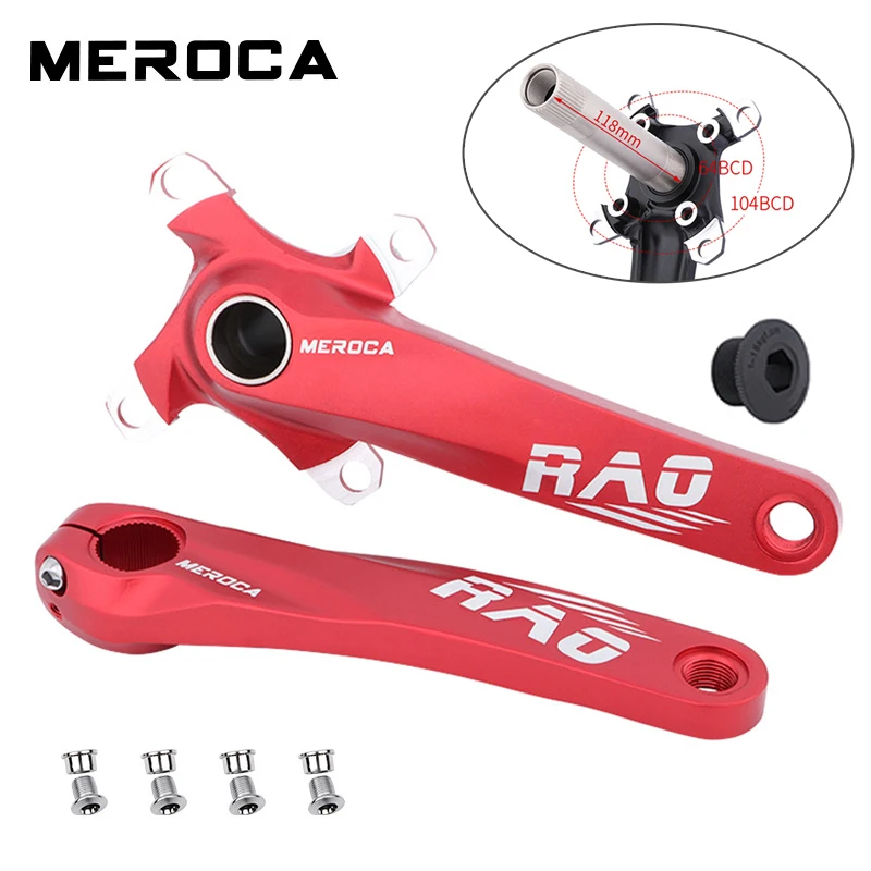 MEROCA 12S Bicycle Crank Aluminum Alloy 170mm Crank 104/64BCD Mountain Bike Crankset 8/9/10/11/12 Speed Mtb Part
MEROCA 12S Bicycle Crank Aluminum Alloy 170mm Crank 104/64BCD Mountain Bike Crankset 8/9/10/11/12 Speed Mtb Part