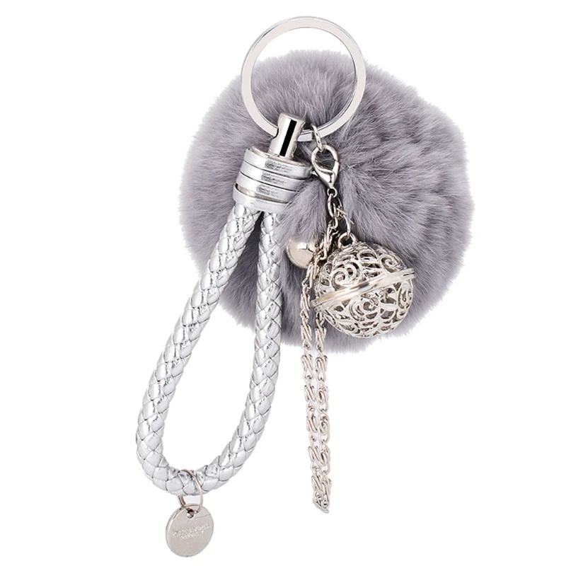 1Pc Cute Faux Rabbit Fur Ball Pompom Pendant Keychain Braided Rope Keychain Car Accessories Key Ring Toy Gifts
1Pc Cute Faux Rabbit Fur Ball Pompom Pendant Keychain Braided Rope Keychain Car Accessories Key Ring Toy Gifts