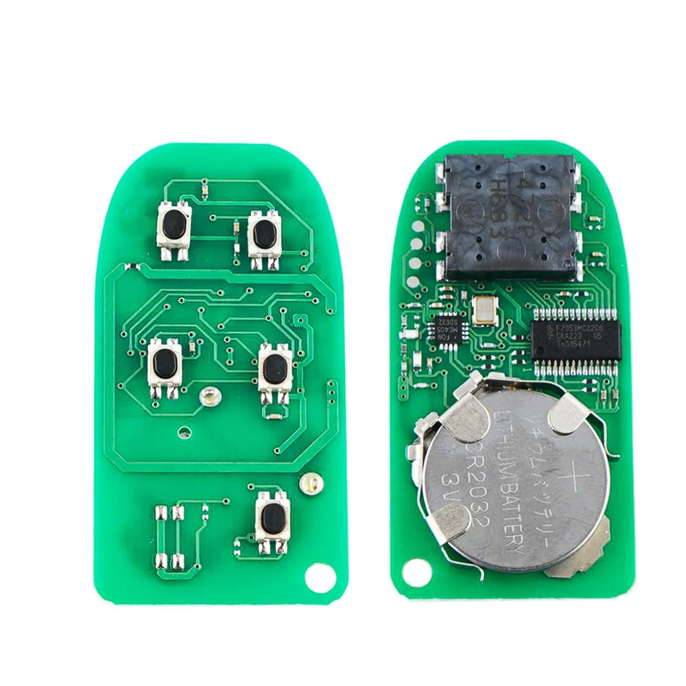 KeylessGo 433Mhz Hitag-AES 4A Chip 2/3/4/5 BTN Remote Smart Key For Jeep Cherokee Durango Chrysler GQ4-54T
KeylessGo 433Mhz Hitag-AES 4A Chip 2/3/4/5 BTN Remote Smart Key For Jeep Cherokee Durango Chrysler GQ4-54T