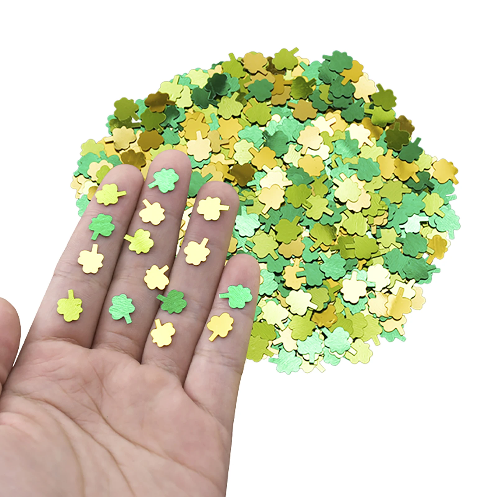 4 шт., блестки в виде клевера
4 шт., блестки в виде клевера