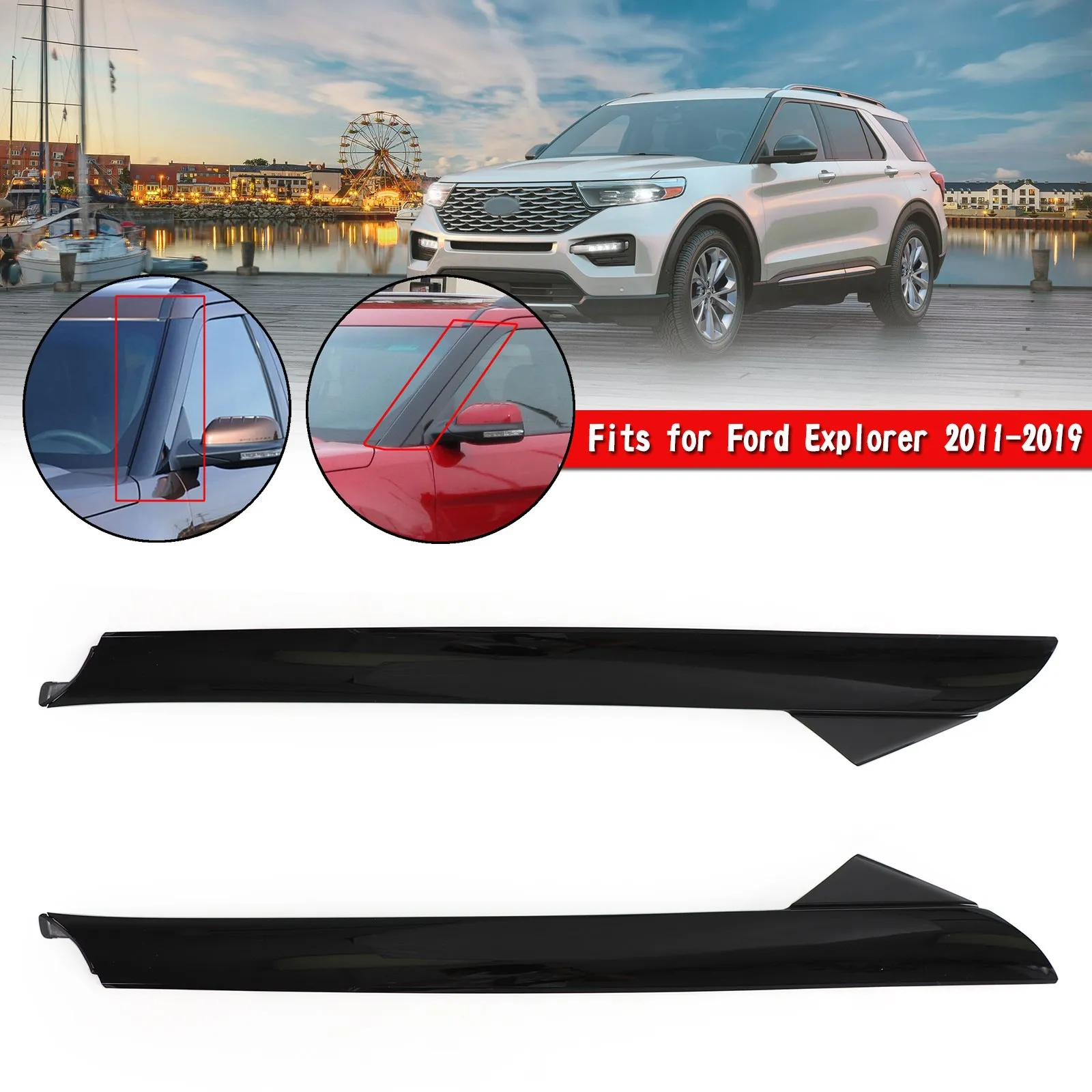 Молдинг Artudatech для лобового стекла Ford Explorer 2011-2019, левая и правая стороны
Молдинг Artudatech для лобового стекла Ford Explorer 2011-2019, левая и правая стороны