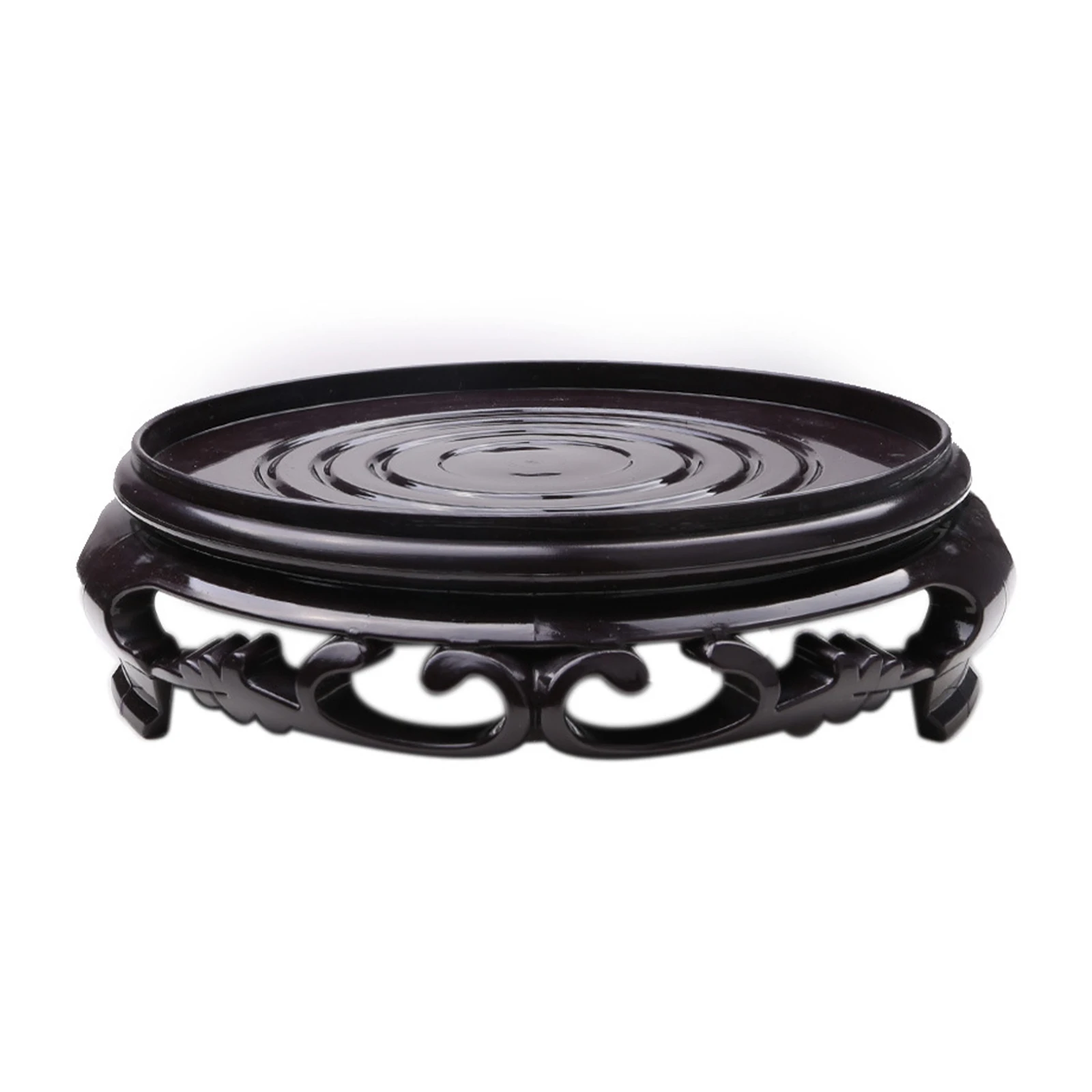 Plastic Pad High Flower Tray Frame Flowerpot Holder Holders Brown-black 1 Pc 13.7cm Garden Supplies Round Potted Decoration Base
Plastic Pad High Flower Tray Frame Flowerpot Holder Holders Brown-black 1 Pc 13.7cm Garden Supplies Round Potted Decoration Base