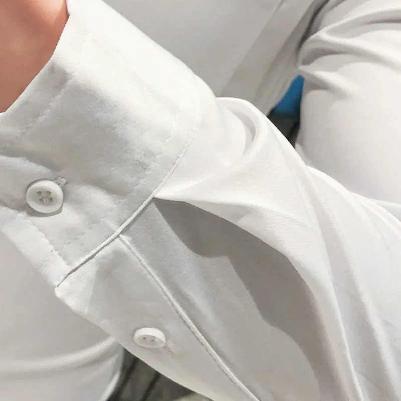 Sequin Dress Shirts Men Long Sleeve Black White Shirt Night Club Party Prom Tuxedo Male Clothing Camisa Social Masculina 2020
Sequin Dress Shirts Men Long Sleeve Black White Shirt Night Club Party Prom Tuxedo Male Clothing Camisa Social Masculina 2020