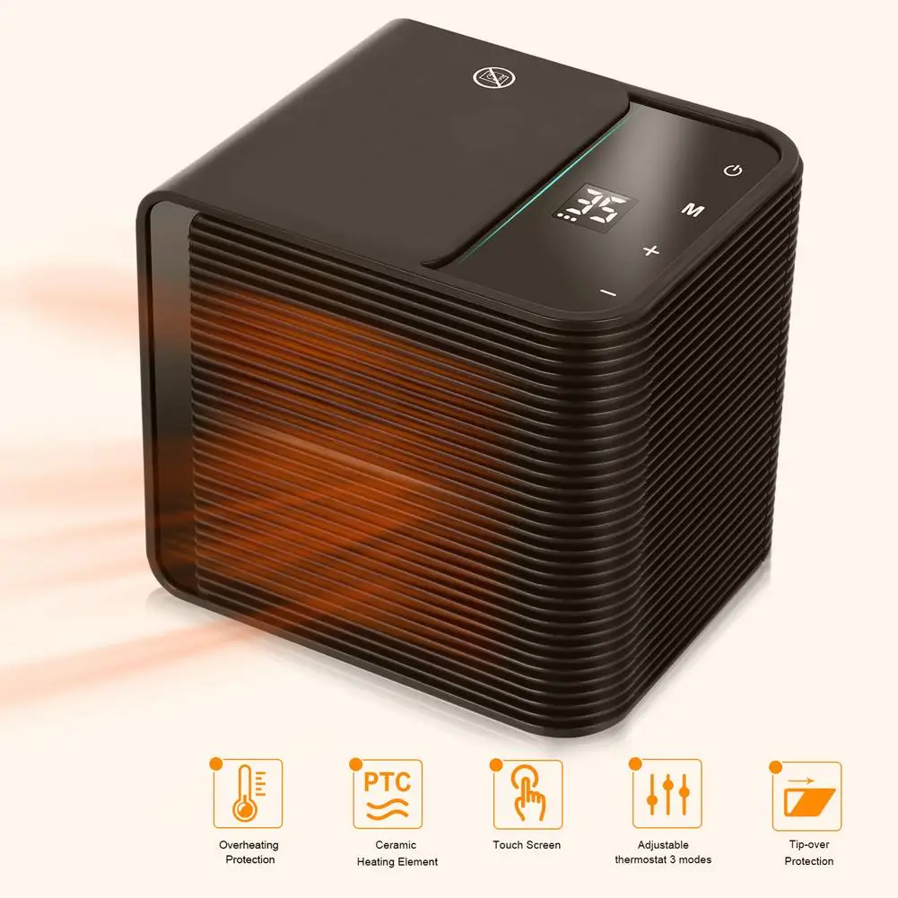 Электрический обогреватель пространства 2000 Вт, портативный Настольный обогреватель для дома
Электрический обогреватель пространства 2000 Вт, портативный Настольный обогреватель для дома