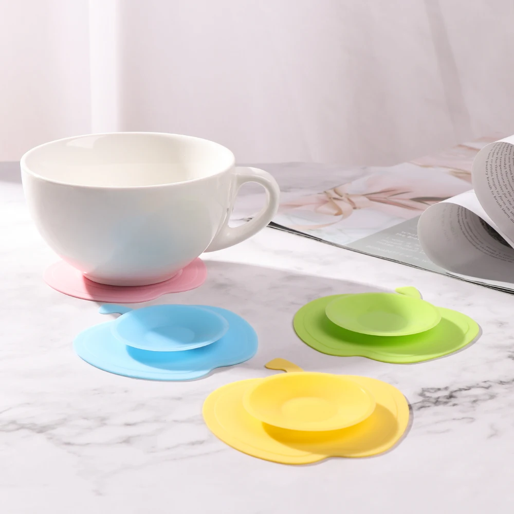 4Pcs Convenient Multi-function Placemat Household Anti-slip Suckers Double Sided Suction Cup Coasters Baby Feeding Tableware Mat
4Pcs Convenient Multi-function Placemat Household Anti-slip Suckers Double Sided Suction Cup Coasters Baby Feeding Tableware Mat