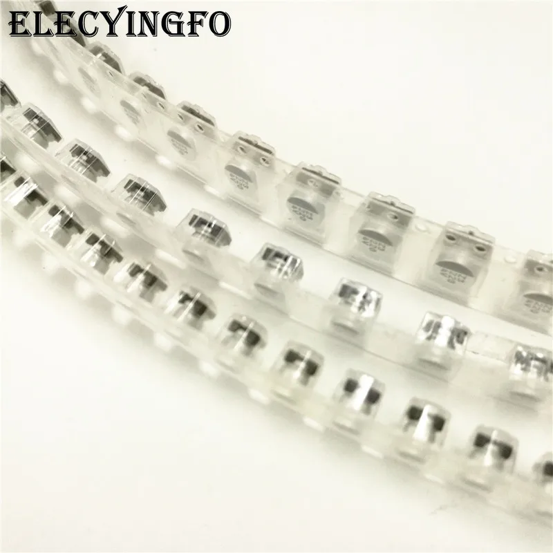 60Pcs/Lot 47uF 100uF 220uF 4V SMD Aluminum Electrolytic Capacitor Assorted Kit Set, 3values*20pcs=60pcs Samples Kit
60Pcs/Lot 47uF 100uF 220uF 4V SMD Aluminum Electrolytic Capacitor Assorted Kit Set, 3values*20pcs=60pcs Samples Kit