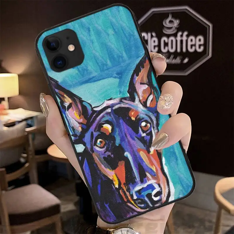 Doberman Pinscher Fundas Coque Etui For IPhone 11 Pro Max Case XR XS 12 7 8 Plus SE 2020 Cover Accessories
Doberman Pinscher Fundas Coque Etui For IPhone 11 Pro Max Case XR XS 12 7 8 Plus SE 2020 Cover Accessories