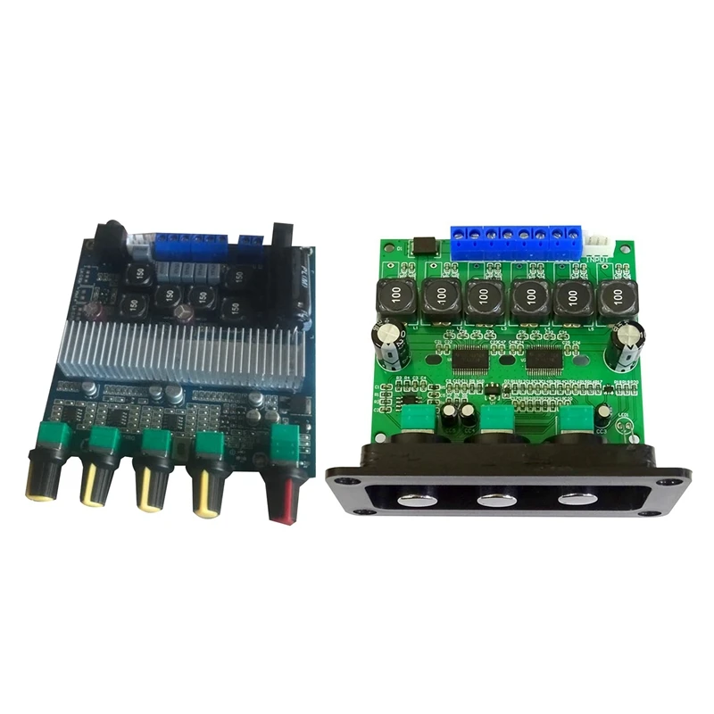 TPA3118D2 Sound Amplifier Board 2.1 Subwoofer Amplifiers & Assemble HIFI Digital Power Amplifier for TPA3116D2 2.1
TPA3118D2 Sound Amplifier Board 2.1 Subwoofer Amplifiers & Assemble HIFI Digital Power Amplifier for TPA3116D2 2.1