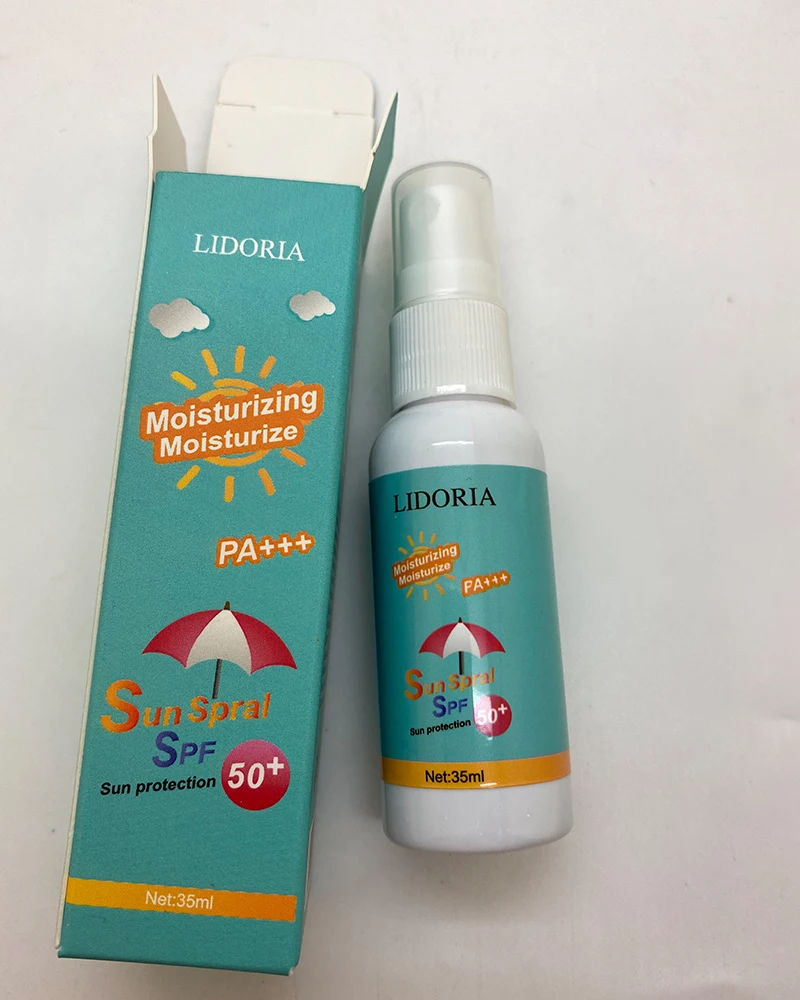 LIDORIA 35 мл Увлажняющий солнцезащитный спрей SPF 50 + увлажняющий изоляционный Анти-ультрафиолетовый уход за лицом и телом для предотвращения ко...
LIDORIA 35 мл Увлажняющий солнцезащитный спрей SPF 50 + увлажняющий изоляционный Анти-ультрафиолетовый уход за лицом и телом для предотвращения ко...