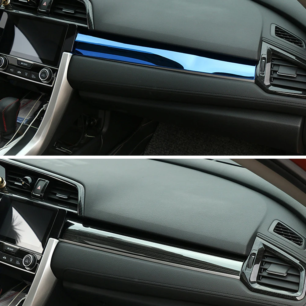 Стильная 3D наклейка для автомобиля 3 шт. Honda Civic 2018 2019 2016 10 поколения аксессуары