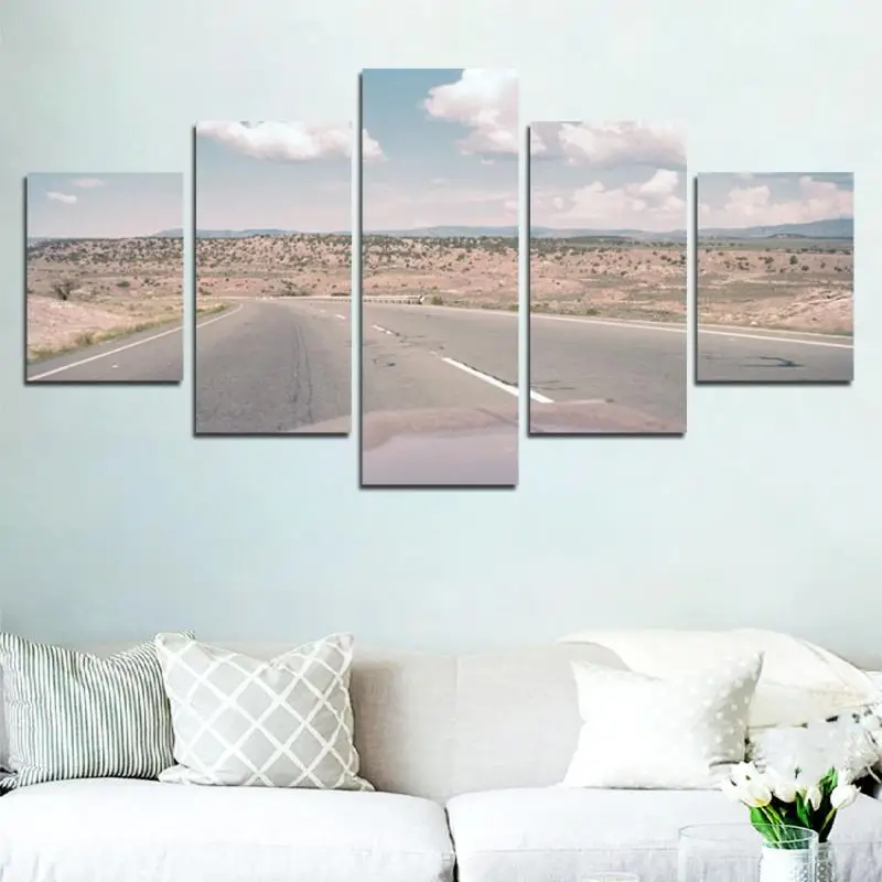 5Pcs Landscape By The Road Wall Art Decoration Poster Canvas Modular Printing Decoration Living Room Decoration
5Pcs Landscape By The Road Wall Art Decoration Poster Canvas Modular Printing Decoration Living Room Decoration