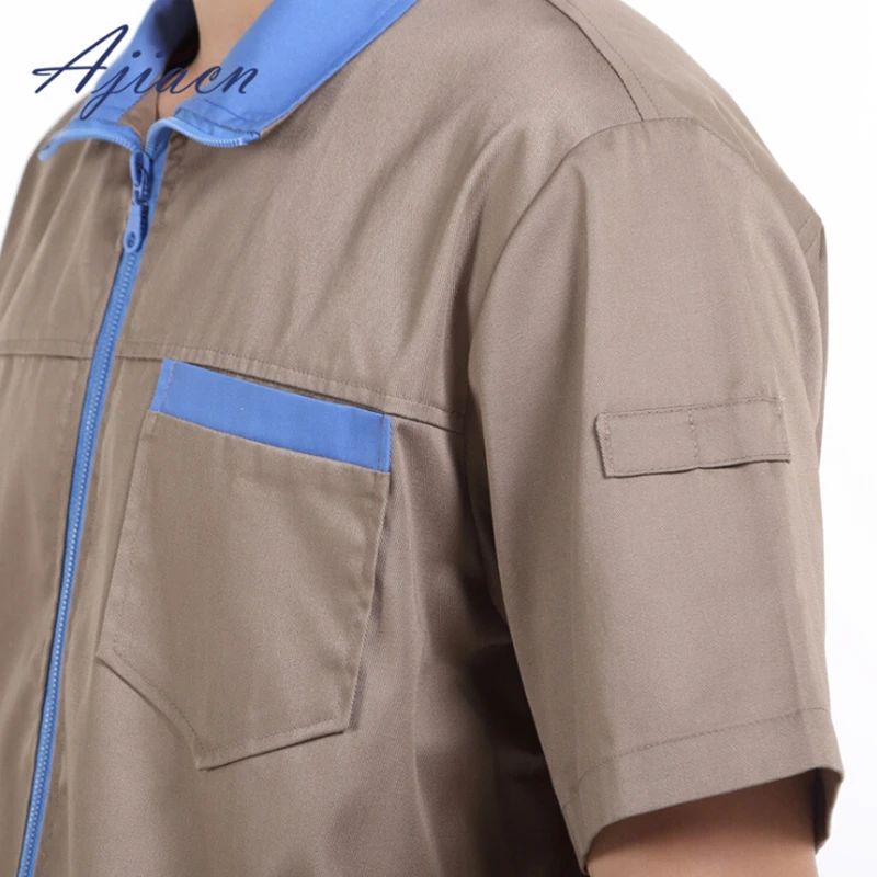 Genuine Electromagnetic radiation protective custom short sleeve zipper work clothes WIFI, mobile phone EMF shielding clothing
Genuine Electromagnetic radiation protective custom short sleeve zipper work clothes WIFI, mobile phone EMF shielding clothing
